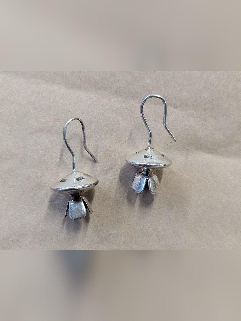 Sterling 925 Vintage Zuni Earrings